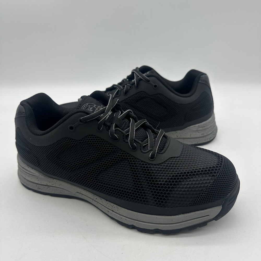 Brahma MNBR20AG004 Mens Size 8 Kamden EnduroPro ASTM Black Steel Toe Work Shoes
